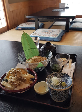 séjour au Japon et repas traditionnel à Nikko