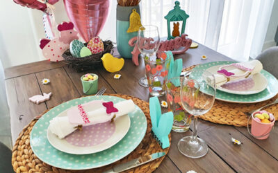 Une décoration table de Pâques diy facile à réaliser